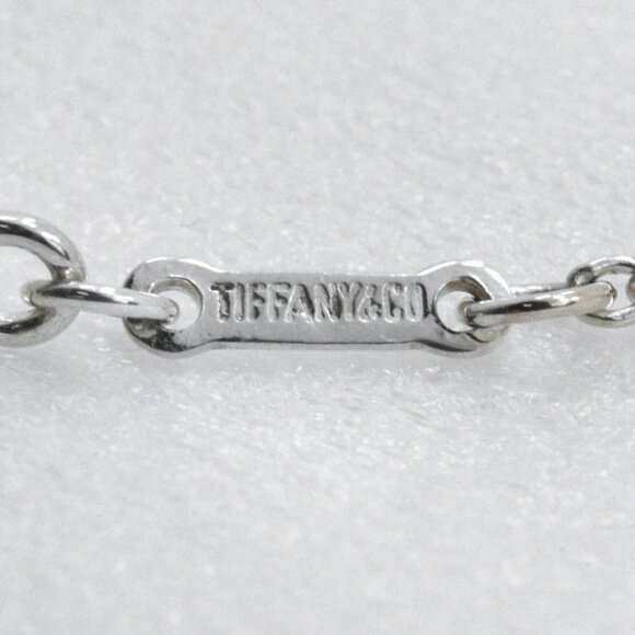 TIFFANY&Co. Open heart Necklace Elsa Peretti Silver925 heart 4.6g Women - Picture 7 of 10